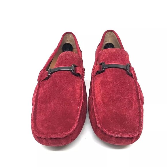Kenneth Cole Reaction My World Red Leather Slip on Comfort Shoes Men\'s Size 13W main image 11